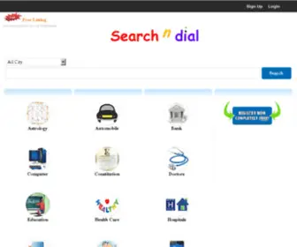 Searchndial.com(Service Provider Marketplace) Screenshot