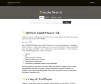 Searchpeoplefree.com(Search people free) Screenshot