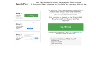 Searchplus.info(Get Faster Access to Trending Searches & More with Search Plus) Screenshot