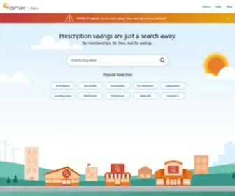 Searchrx.com(Free prescription coupons) Screenshot