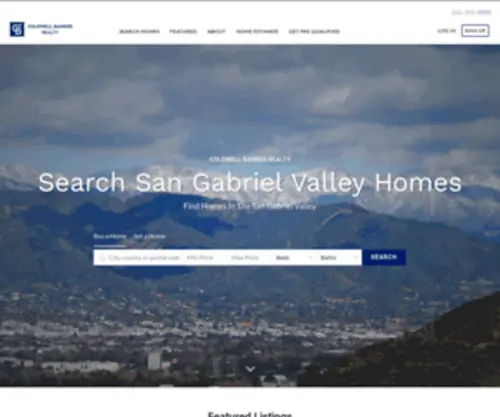 Searchsangabrielvalleyhomes.com(Search San Gabriel Valley Homes) Screenshot