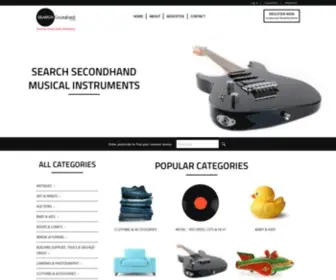 Searchsecondhand.com.au(Second Hand Shops Directory) Screenshot