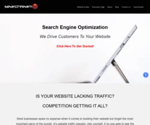 Searchteamseo.com(Search Engine Optimization) Screenshot