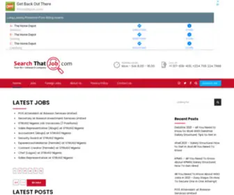 Searchthatjob.com(Home Blog) Screenshot