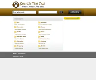 Searchtheowl.com(WORDPRESS MASTERED) Screenshot