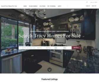 Searchtracyhomesforsale.com(Search Tracy Homes For Sale) Screenshot