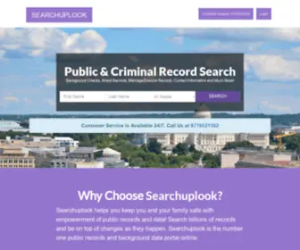 Searchuplook.com(People Public Records Search) Screenshot