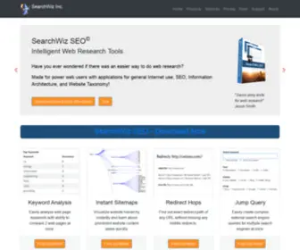 Searchwizproducts.com(SearchWiz Inc) Screenshot