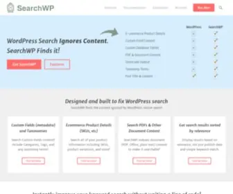 Searchwp.com(Best WordPress Search Plugin) Screenshot