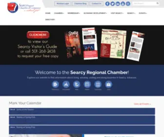 Searcychamber.com(Searcy Regional Chamber of Commerce) Screenshot