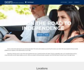 Searsdrivingschools.com(Sears Authorized Driving School) Screenshot