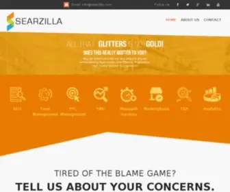 Searzilla.com(Digital Marketing & Managed Services for Retailers) Screenshot