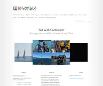 Seasafarissailingschool.com(Sea Safaris Sailing School) Screenshot