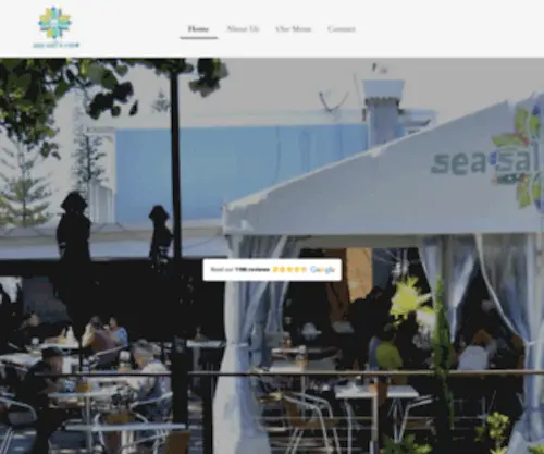 Seasaltandvine.com.au(Sea Salt and Vine Scarborough Cafe) Screenshot