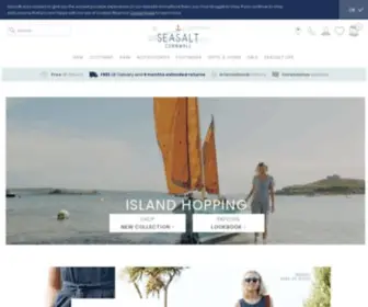Seasaltcornwall.co.uk(Beautiful & Practical Clothing For Women) Screenshot