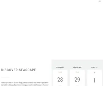 Seascape-Suites.com(Seascape Suites Luxury Villas &amp; Residences) Screenshot