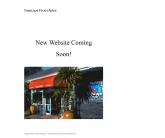 Seascapefoodsaptos.com(Seascape Foods Aptos) Screenshot