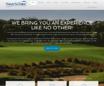 Seascapegolf.com(Sea Scape Golf Links) Screenshot