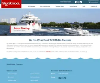 Seaschool.com(USCG APPROVED COURSES) Screenshot