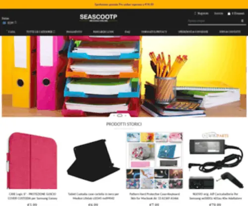 Seascootp.top(Benvenuto su The Official Fashion Site Online) Screenshot