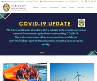 Seascopemaritimetraining.com(STCW Maritime Training) Screenshot