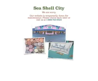 Seashellcity.com(Sea Shell City) Screenshot