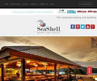 Seashellhotels.net(Best Beach Resort in the Andaman Island) Screenshot