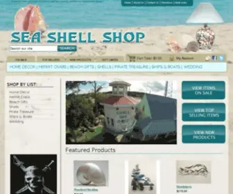 Seashellshop.com(Nautical Gifts) Screenshot