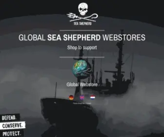 Seashepherdstore.com(@SeaShepherd) Screenshot