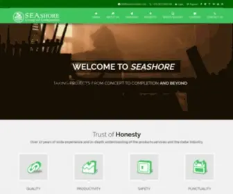 Seashoregroup.com.qa(Seashore) Screenshot