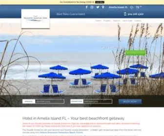 Seasideameliainn.com(Seaside Amelia Inn) Screenshot