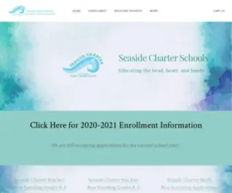 Seasidecharter.org(SEASIDE CHARTER SCHOOLS) Screenshot