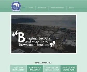 Seasidedowntown.com(SDDA) Screenshot