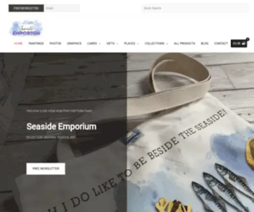 Seasideemporium.co.uk(From Seaside Emporium by Visit Fylde Coast) Screenshot