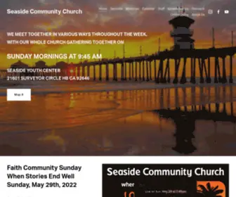 Seasidehb.org(Seaside Community Church) Screenshot