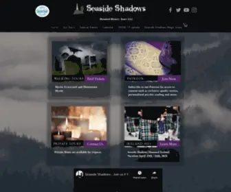 Seasideshadows.com(Seaside Shadows) Screenshot