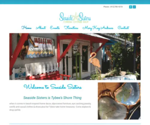 Seasidesisterstybee.com(Tybee Island Gift Shop) Screenshot