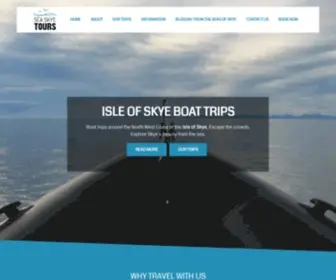 Seaskye.com(Sea Skye Tours) Screenshot