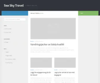 Seaskytravel.se(Sea Sky Travel) Screenshot