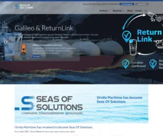 Seasofsolutions.com(Supporting Safer Sailing) Screenshot