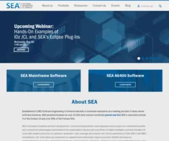 Seasoft.com(IBM Z & IBM i) Screenshot