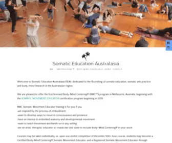 Seasomaticeducation.com(Somatic education australasia) Screenshot