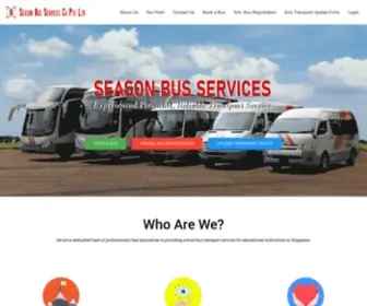 Seasonbus.com(Season Bus Services) Screenshot