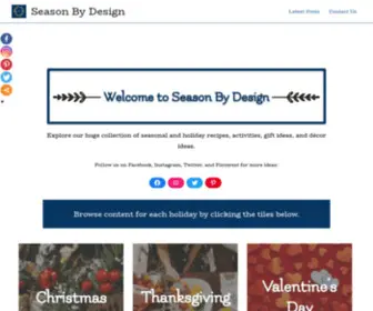 Seasonbydesign.com(Season by Design) Screenshot