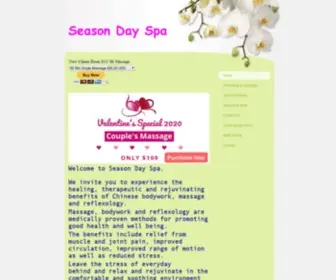 Seasondayspama.com(Season Day Spa) Screenshot