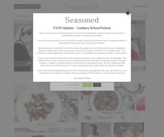 Seasonedcourses.com(Cooking Classes) Screenshot