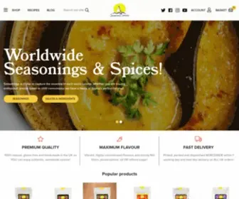 Seasonedpioneers.com(Herbs and Spices Online) Screenshot