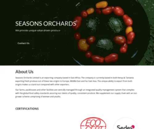 Seasons-Orchards.com(Seasons Orchards) Screenshot