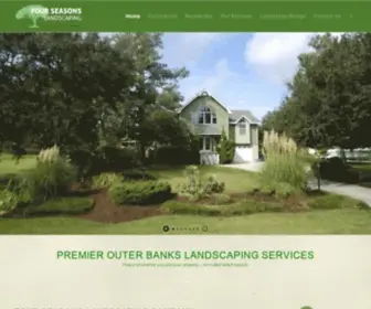 Seasons4Landscaping.com(Premiere Outer Banks Landscaping Services) Screenshot