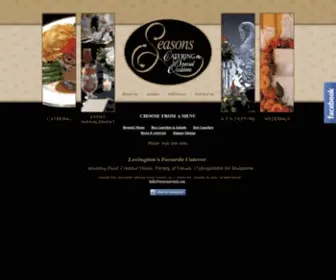 Seasonsevents.com(Seasons Catering and Special Occasions) Screenshot